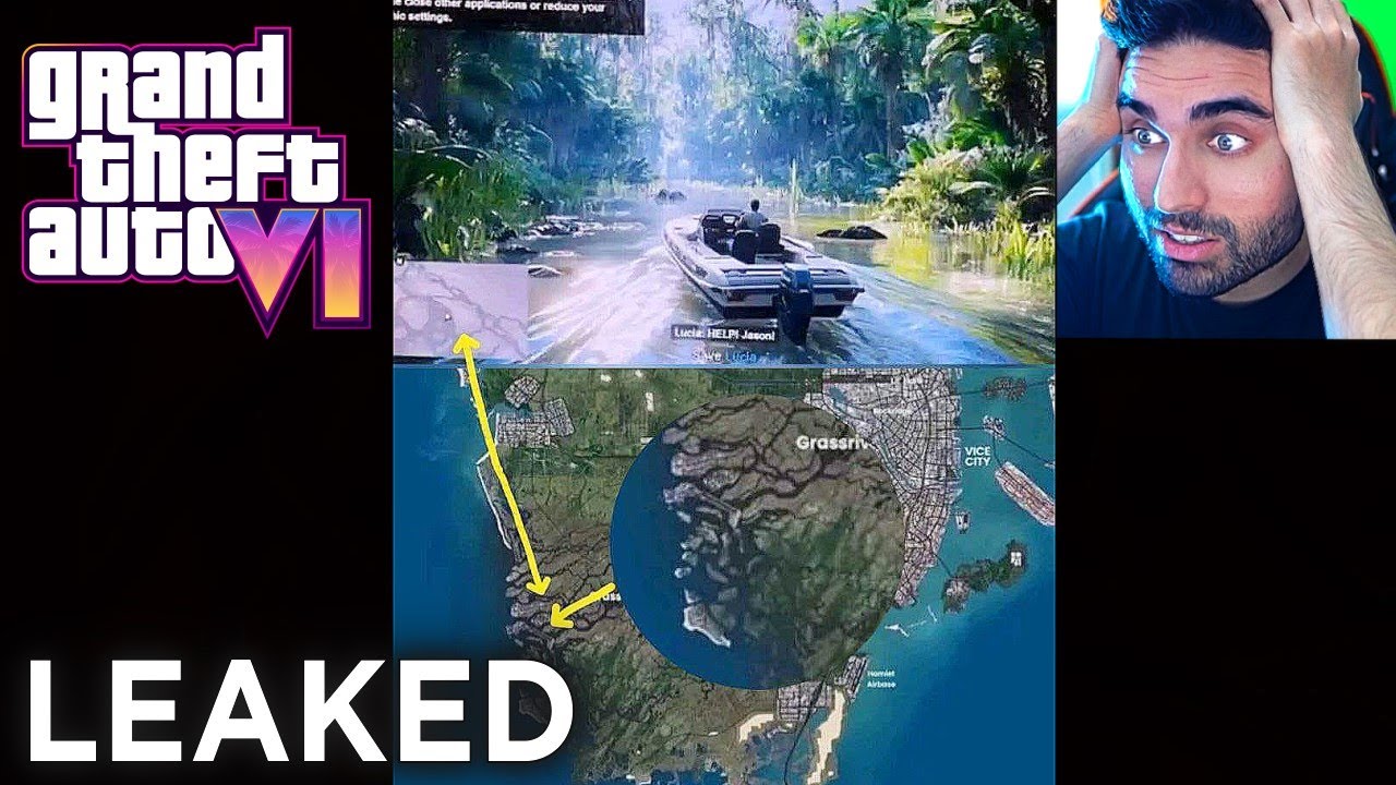 GTA 6 GAMEPLAY MAP WALKTHROUGH ‼️😨 (GTA 6 Map Vice City) - GTA 6 Trailer 2 Reaction PS5 &amp; Xbox ...