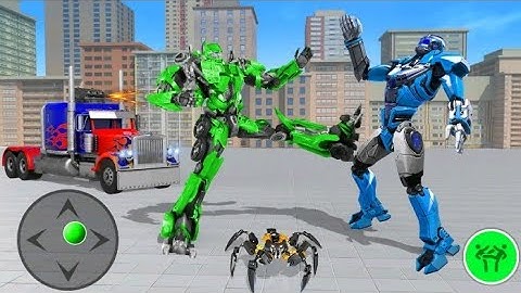 Optimus Prime Multiple Transformation Jet Robot Car Game 2020 - Android Gameplay