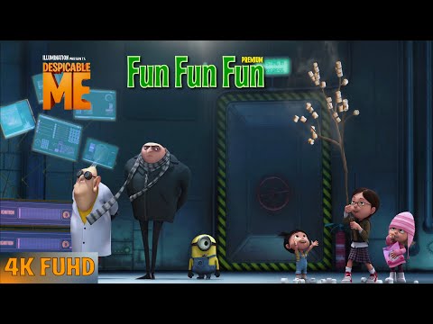 Despicable Fun Fun Fu Song | Official Video Song | Despicable Me 2010 | Pharrell Williams | 4K FUHD