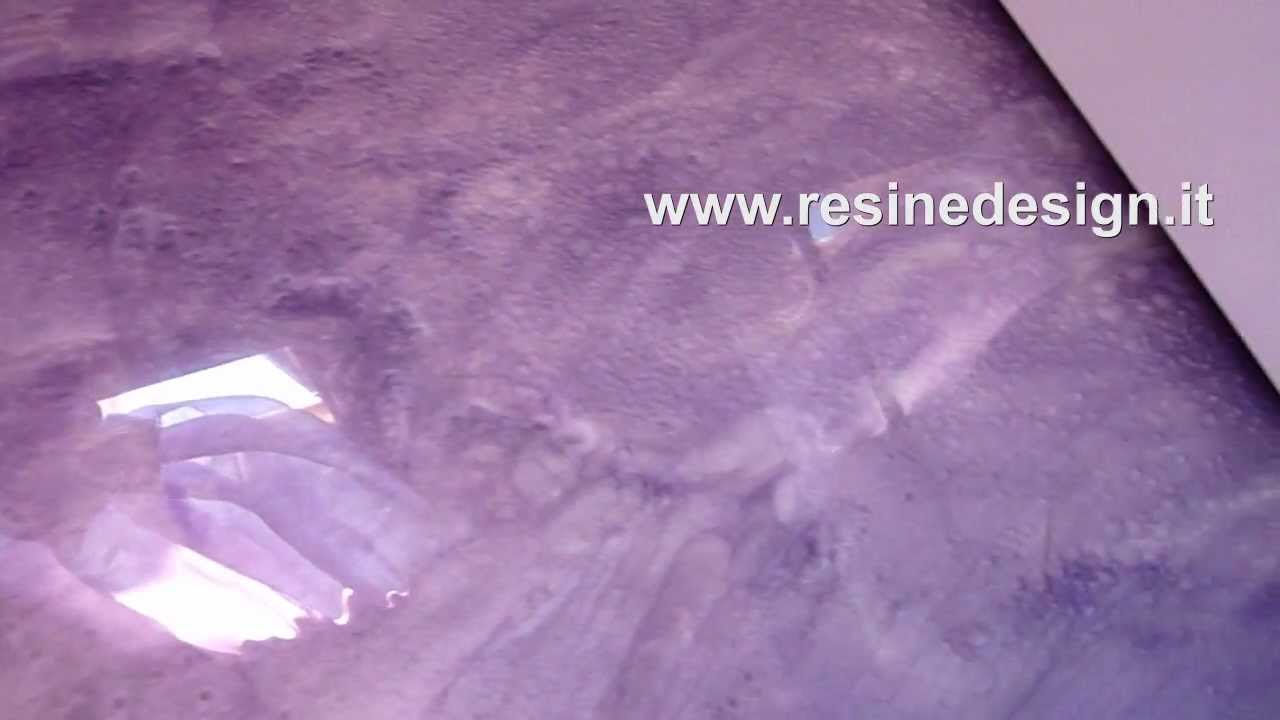 Bagno in resina lilla pavimento e rivestimento youtube