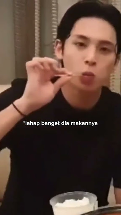 mingyu makan sate #mingyu #seventeen #sate