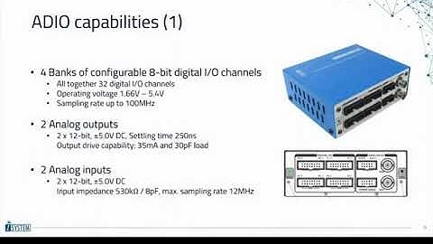 Digital/Analog/SPI signals and iSYSTEM Tools