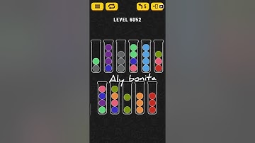 ball sort puzzle level 6052
