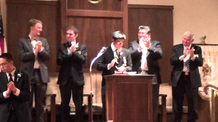 Joshua Oakes installation as Master Councilor for ...