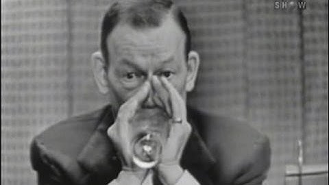 What's My Line? - Fred Allen (Jul 17, 1955)