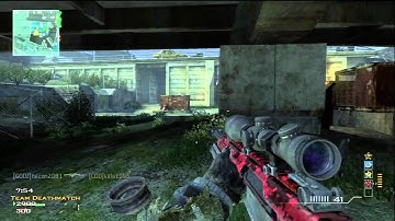 Call of Duty MW3 Flawless Sniping + M.O.A.B!