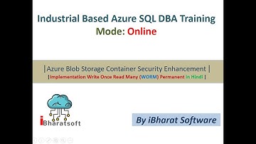 04. Secure SQL Server Backup with WORM Retention | Step-by-Step Implementation #ibharatsoftware