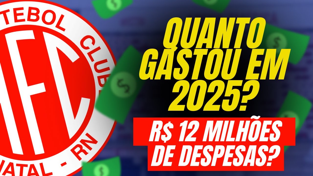 Entenda as RECEITAS e DESPESAS do AMÉRICA em 2025