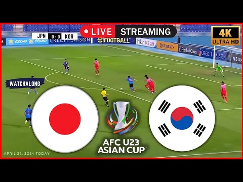 ⚽ライブストリーミングジャパンU23対韓国I AFC U-23アジアカップカタール2024ライブジャパンフットボールフルマッチ