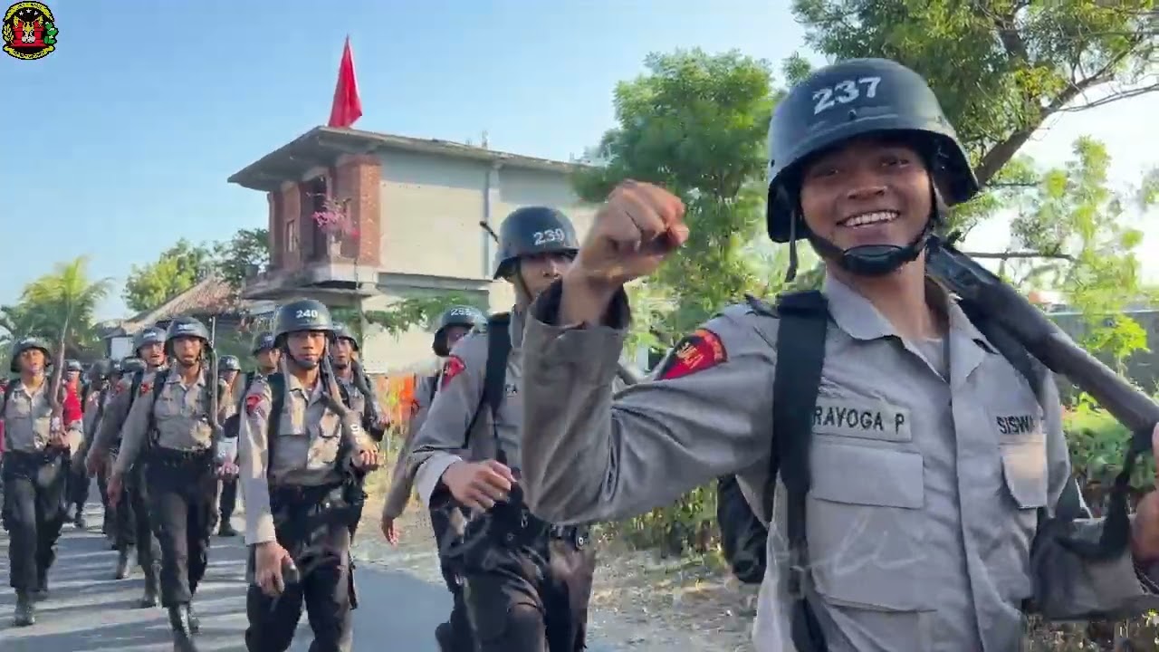 Pra Hiking Tahap IV Siswa Diktuk SPN Polda Bali | Imantara Bagaskara Kaharsa 50