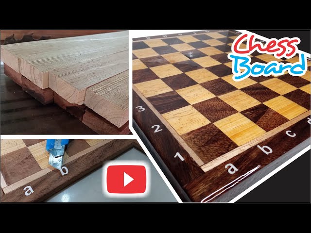 Juego de ajedrez de resina de madera