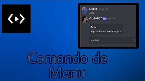 Como criar comando de Menu em DBD (BDScript)