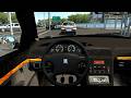 Peugeot 406 City Car Driving Steering Wheel Game Play