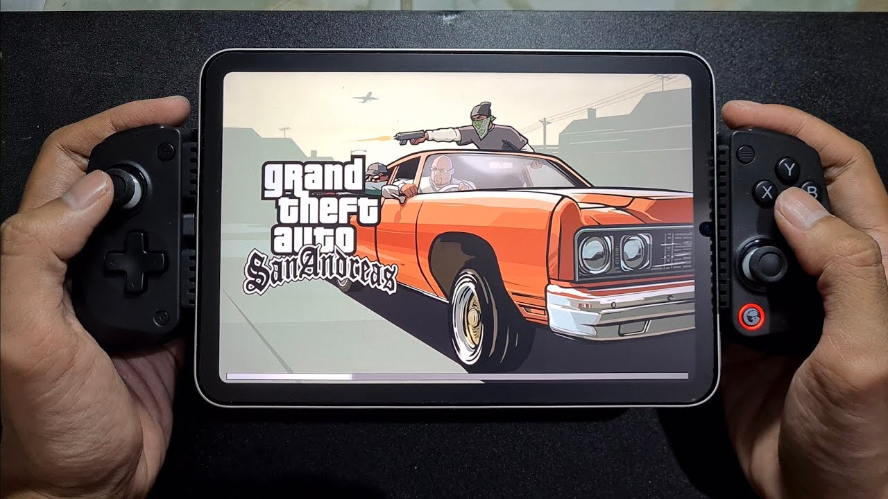 How to Connect GameSir X5 Lite to iPad Mini 6 and Play GTA San Andreas ...