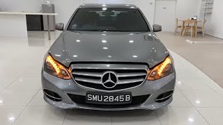 Mercedes E250CGI 7G Tronic LED R18 2014 Silver Keyless - SMU2845B