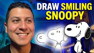 Draw with Me : SNOOPY Smiling (Beginners)