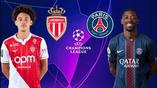 LIGUE DES CHAMPIONS // BARRAGES // MONACO 🤍❤️ - PARIS SAINT GERMAIN 💙❤️.