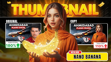 Make professional THUMBNAILS with NANO BANANA 🍌 AI | Just in 5 Minutes