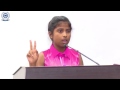 Motivatinal speech by wonder girl janhavi  at sgt university