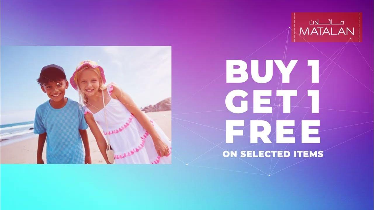 Don't Miss MATALAN's Buy 1, Get 1 Free Deals! YouTube
