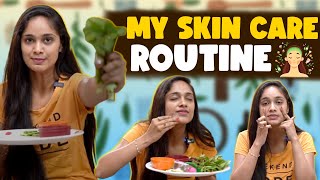 My Skin Care Routine 🧏 | உங்க முகம் ஜொலிக்க இந்த Method பண்ணுங்க☺️🥒 | Namma Tejaswini