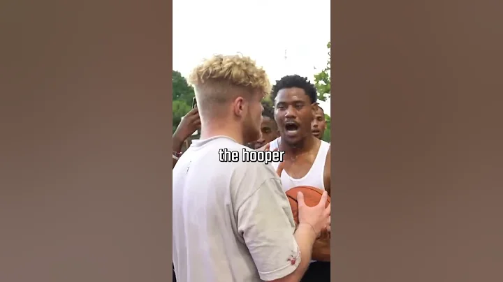 Trash talking hooper gets owned and wants revenge! #shorts