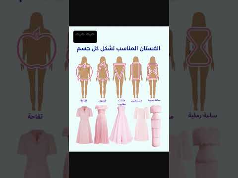 الفستان المناسب لشكل كل جسم رمضان اكسبلور معلومات لايك Military علم النفس ترند تيك توك