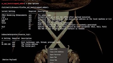 Hacking pc using firefox addon exploit (Metasploit)