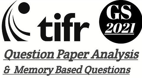 tifr GS 2021 Mathematics question paper