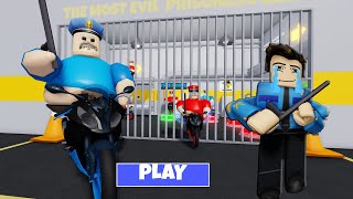 ROBLOX | GAME ANDROID ESCAPE BIKER BARRY'S PRISON RUN!(Obby) Part 110#roblox #obby