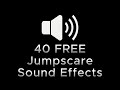 40 FREE Jumpscare Sound Effects 