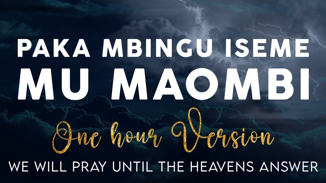 Mu Maombi Chant 1 hour Version by Daniel Lubams  Paka Mbingu Iseme