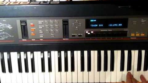 Ensoniq EPS demo Factory Disk 3 - Sax