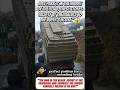 truck driver unloading bricks on the road#shortvideos #Unloading