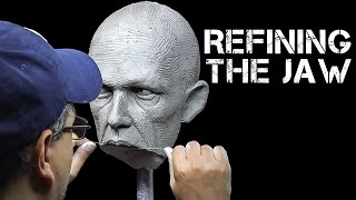 Human Head Anatomy & Sculpture: Refining the Jaw - FREE CHAPTER