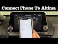 How To Pair Phone With 2019 2022 Nissan Altima Bluetooth Sync IPhone Connect Samsung Pairing 