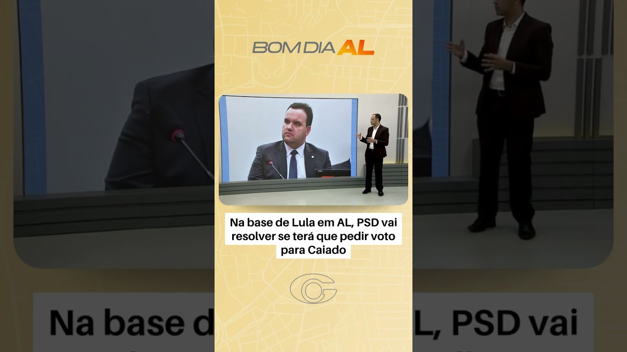 Na base de Lula em AL, PSD vai resolver se terá que pedir voto para Caiado