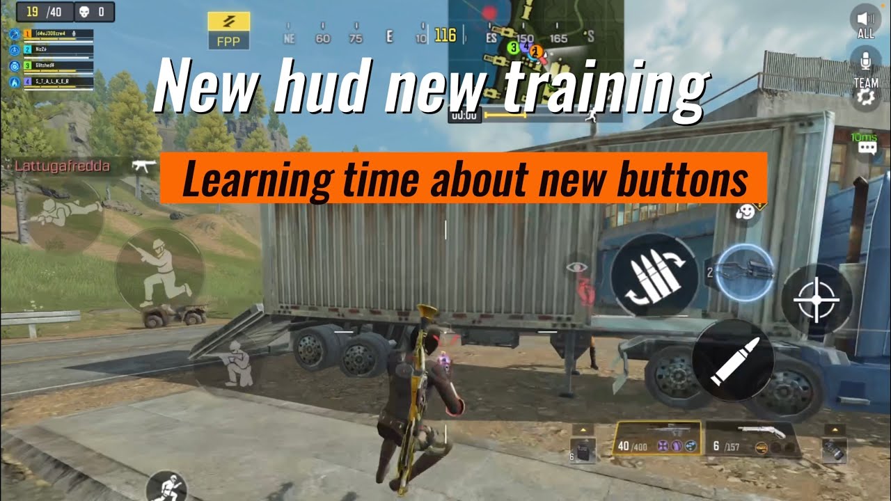 New HUD and Training after 10 minutes in call of duty mobile - YouTube