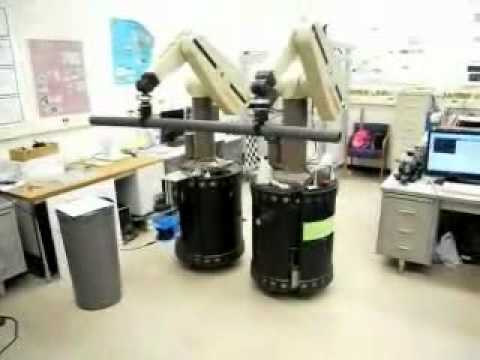 Multi-Robot Transportation with Random Delay and Obstacles