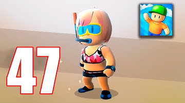 Stumble Guys -  SWIMMER BEA - COMUN - Gameplay Walkthrough Part 47 (iOS, Android)