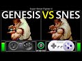 Super Street Fighter II Sega Genesis Vs SNES Gameplay Comparison Super Street Fighter II Sega Genesis Vs SNES Gameplay Comparison