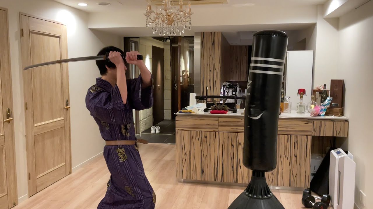 日本刀の斬れ味を体感してみた