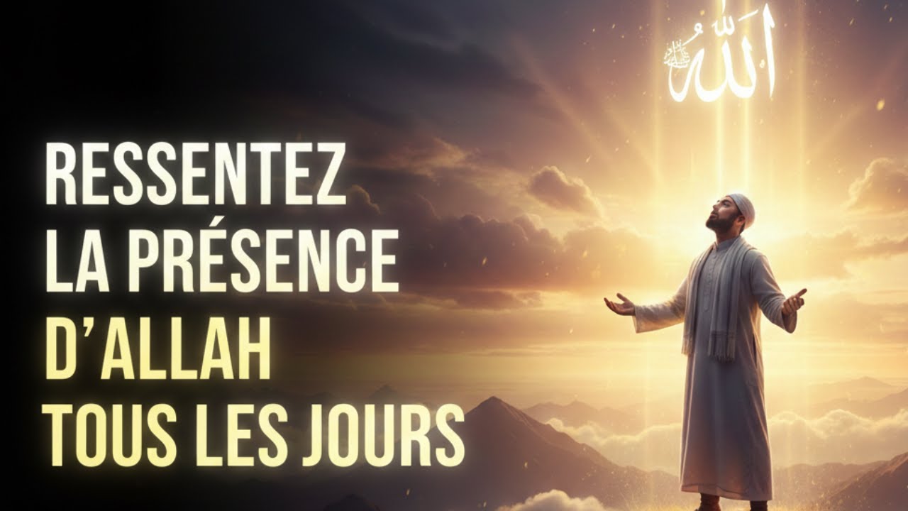 Comment Sentir la Présence d’Allah Tous les Jours