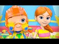 Peek A Boo Song &amp; Cartoon Video for Kids