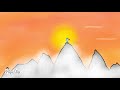 Short mountain animation