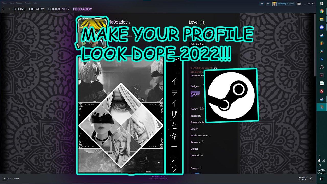 How to make your Steam profile look cool - Quora