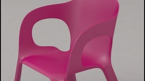 Advanced lawn chair tutorial for T-Splines for Rhino 3d