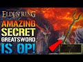 Elden ring rarest bleed weapon in the game is op how to get the secret forked greatsword today