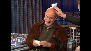 Patrick Stewart Thinks Conan Is A Brute | Late Night With Conan O’brien