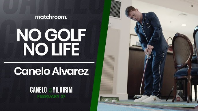 Canelo Alvarez and golf: The boxer's other passion that also earns him  accolades